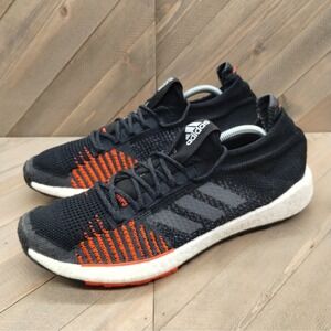 Adidas PulseBoost HD Black Solar Running Shoes Mens Size 12.5 Athletic‎ Sneakers